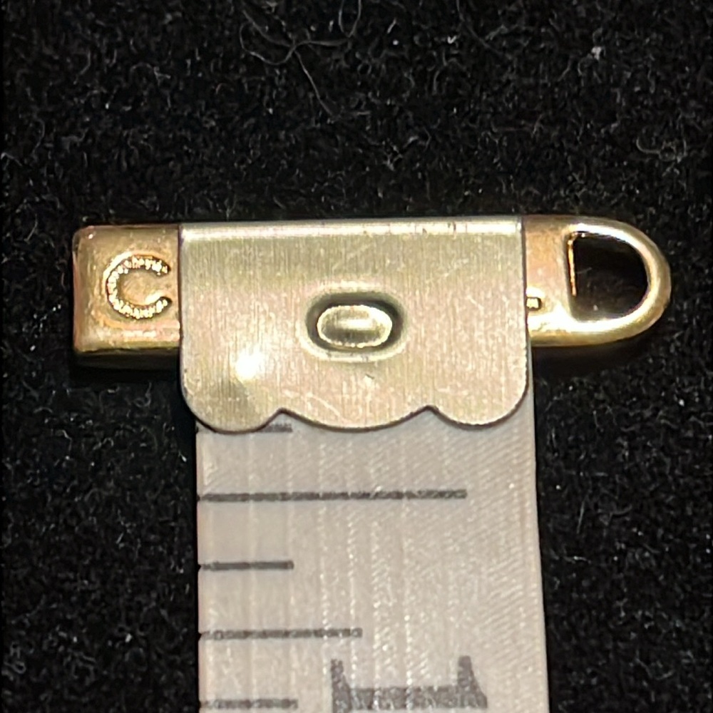 Shanel CC Gold Logo Pull Zippers - Picture 8 of 17